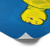 Meeresschildkröte Poster (Ecke)