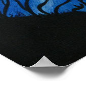 Meeresschildkröte Poster (Ecke)