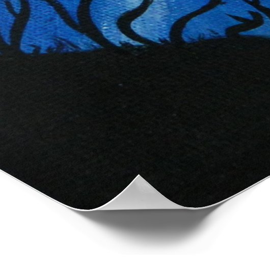 Meeresschildkröte Poster (Ecke)