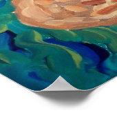 "Meeresschildkröte" Poster (Ecke)