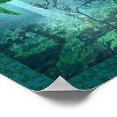 Meeresschildkröte Poster (Ecke)