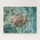 Meeresschildkröte Puzzle (Horizontal)