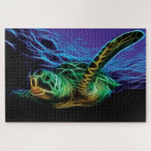 Meeresschildkröte Puzzle (Horizontal)