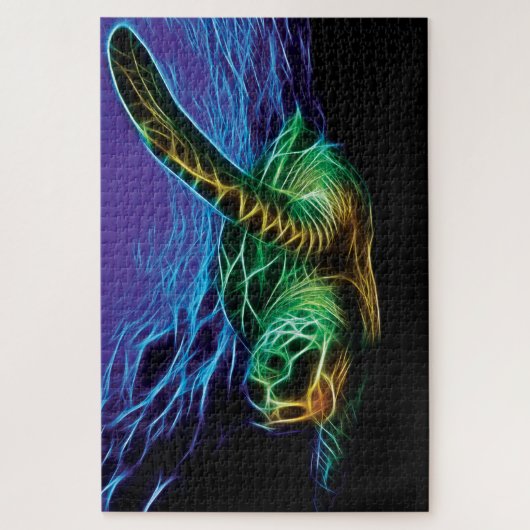 Meeresschildkröte Puzzle (Vertikal)