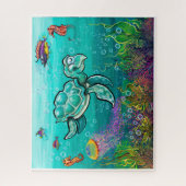 Meeresschildkröte Puzzle (Vertikal)