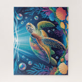Meeresschildkröte Puzzle (Vertikal)