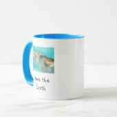Meeresschildkröte Rette die Erde Tasse (Vorderseite Links)