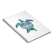 Meeresschildkröte Rette die Schildkröte Notizblock (Rechte Seite)