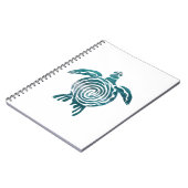 Meeresschildkröte Rette die Schildkröte Notizblock (Linke Seite)