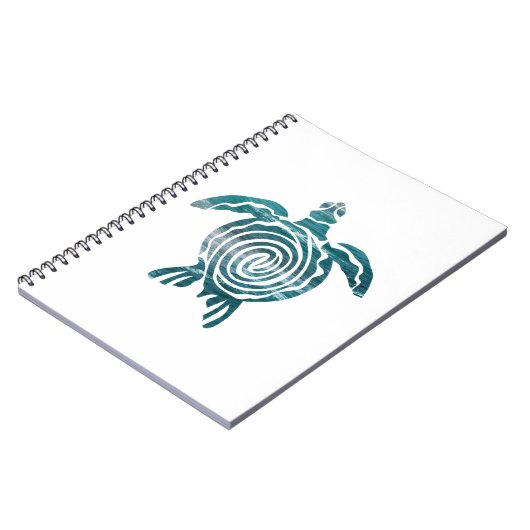 Meeresschildkröte Rette die Schildkröte Notizblock (Linke Seite)