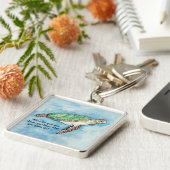 Meeresschildkröte Schlüsselanhänger (Seite)