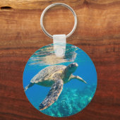 Meeresschildkröte Schlüsselanhänger (Rückseite)