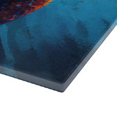 Meeresschildkröte Schneidebrett (Ecke)