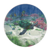 Meeresschildkröte Schneidebrett (Vorderseite)