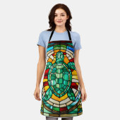 Meeresschildkröte Schürze (Getragen)