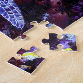 Meeresschildkröte Schwimmen mit Live Coral Puzzle (Seite)