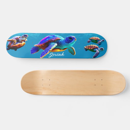 Meeresschildkröte Schwimmfreibord Skateboard (Horizontal)