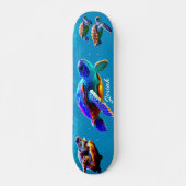 Meeresschildkröte Schwimmfreibord Skateboard (Vorne)