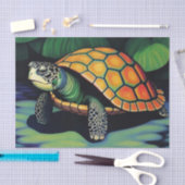 Meeresschildkröte Seidenpapier (Handwerk)
