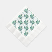 Meeresschildkröte Serviette (Ecke)