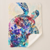 Meeresschildkröte Sherpadecke (Vorderseite)