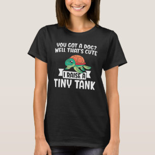 Meeresschildkröte Sie Got einen Hund gut, das ist T-Shirt
