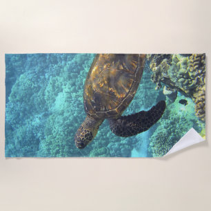 Meeresschildkröte Strandtuch