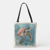 Meeresschildkröte Tasche (Rückseite)