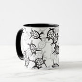 Meeresschildkröte Tasse (Vorderseite Links)
