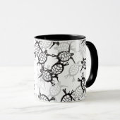 Meeresschildkröte Tasse (VorderseiteRechts)