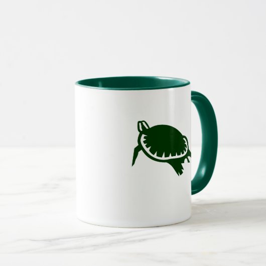Meeresschildkröte Tasse (VorderseiteRechts)