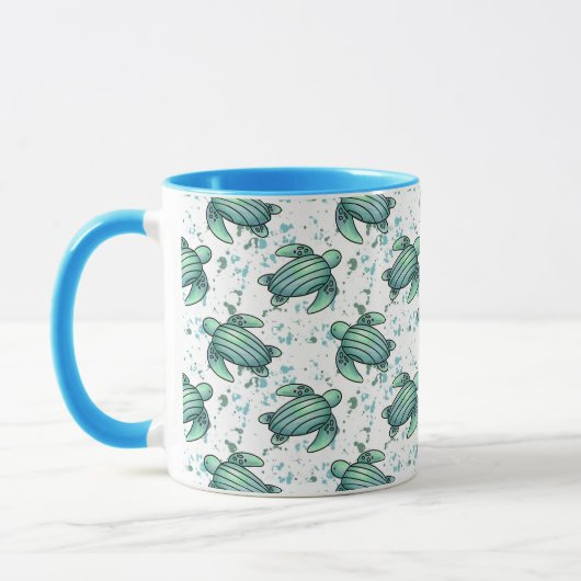 Meeresschildkröte Tasse (Links)