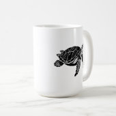 Meeresschildkröte-Tasse Kaffeetasse (VorderseiteRechts)