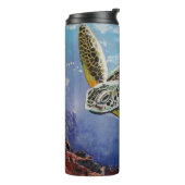 Meeresschildkröte Thermosbecher (Nach links gedreht)