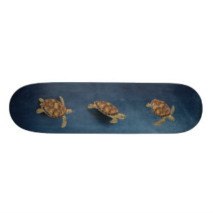 Meeresschildkröte-Trio Skateboard