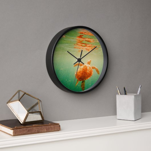 Meeresschildkröte Uhr (Büro)
