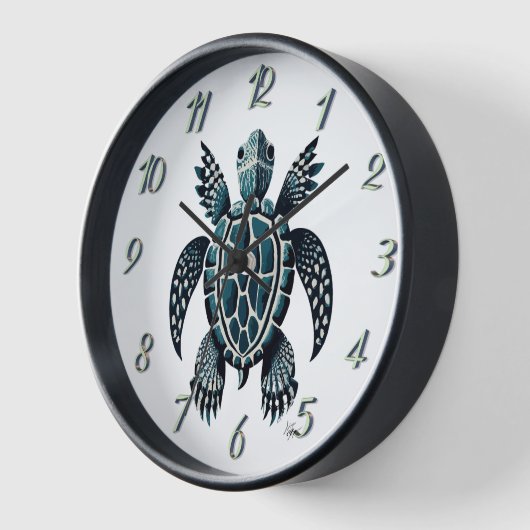 Meeresschildkröte Uhr (Winkel)