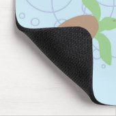 Meeresschildkröte und -Dolphin Mousepad (Ecke)
