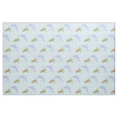 Meeresschildkröte und -Dolphin Stoff (Fat Quarter (45,7 x 55,9 cm))