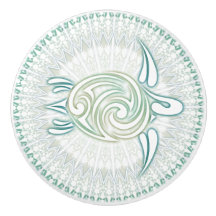Meeresschildkröte und Mandala | Nautic