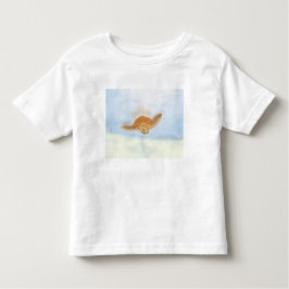 Meeresschildkröte unter Wasser. Kleinkind T-shirt