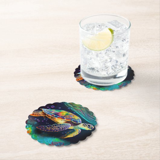 Meeresschildkröte Untersetzer (Vor Ort)