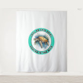 Meeresschildkröte Wandteppich (Vorderseite)