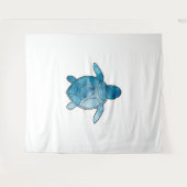 Meeresschildkröte Wandteppich (Vorderseite (Horizontal))