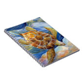 Meeresschildkröte-Zeitschrift Notizblock (Rechte Seite)