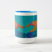 Meeresschildkröte, zwei Tasse (Mittel)