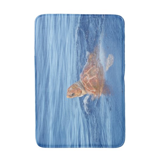 Meeresschildkrötebadmatte Badematte (Vorderseite Vertikal)