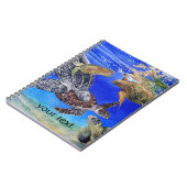 Meeresschildkröten Art gefährdete Arten Notizblock (Linke Seite)