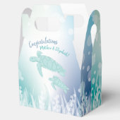 Meeresschildkröten-Babydusche unter dem Meer Geschenkschachtel (Geöffnet)