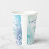 Meeresschildkröten-Babydusche unter dem Meer Pappbecher (Links)